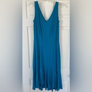 BODEN Elisa Jersey Blue Sleeveless Dress